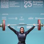 سیده زهرا حسینی به نشان برنز در یکضرب وزنه برداری رسید سیده زهرا حسینی به نشان برنز در یکضرب وزنه برداری رسید