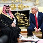 قاب عجیب از ترامپ و بن سلمان در کاخ سفید / نماد ابلیسک جنجالی شد