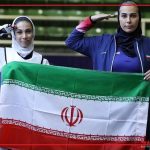 سلام نظامی مهروز ساعی و ساینا کریمی پس از کسب مدال طلا+ فیلم سلام نظامی مهروز ساعی و ساینا کریمی پس از کسب مدال طلا+ فیلم