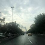 دود غلیظ در مرکز تهران دیده شد / ماجرا چیست؟ دود غلیظ در مرکز تهران دیده شد / ماجرا چیست؟