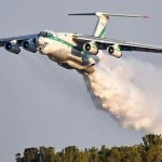 اجرای نخستین «پرواز فرمیشن مهار آتش» برای اطفای حریق جنگل‌های الیت