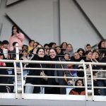 حضور زنان در ورزشگاه مشهد برای اولین بار در تاریخ+ تصویر حضور زنان در ورزشگاه مشهد برای اولین بار در تاریخ+ تصویر