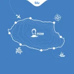 بلو، حامی ماراتن بزرگ کیش شد