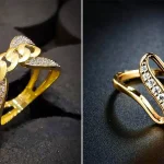 انگشتر زیبا و لوکس طلا؛ ۱۵ عکس خیره‌کننده برای استایل‌های مجلسی و خاص زنانه