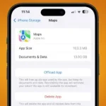 حافظه آیفون شما هم بی‌دلیل پُر شده؟ مقصر اصلی شاید اپل مپس باشد