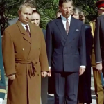 عکس دیده نشده از دیدار پادشاه انگلیسو پوتین در ۱۳۷۳