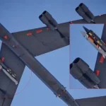موشک اتمی جدید آمریکا زیر بال B-52 دیده شد؛ تصویری که جهان را نگران کرد! موشک اتمی جدید آمریکا زیر بال B-52 دیده شد؛ تصویری که جهان را نگران کرد!