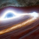 دانشمندان شعله سیاهچاله‌ای را مشاهده کردند که با نوری معادل 10 تریلیون خورشید می‌درخشید