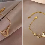 دستبند طلا خاص زنانه؛ ۱۵ عکس از جدیدترین مدلهای مدرن و کلاسیک سال دستبند طلا خاص زنانه؛ ۱۵ عکس از جدیدترین مدلهای مدرن و کلاسیک سال