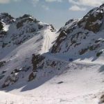 فیلمی از اولین بارش برف پاییزی در تهران