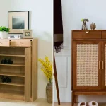 جا کفشی مدرن شیک؛ ۱۵ عکس از شیک‌ترین طرح‌های دیواری و مینیمال جدید