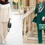 کت شلوار رسمی شیک زنانه؛ ۱۵ ایده برای استایل کاری لوکس در پاییز امسال