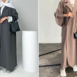 مانتو بلند مجلسی زنانه؛ ۱۵ عکس از مدل‌های متالیک و رنگ‌های خاص امسال