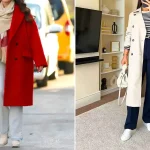 مدل پالتو زیبا زنانه؛ ۱۵ مدل جدید پاییزی ۲۰۲۵ با برش‌های خاص و رنگ‌های مدرن