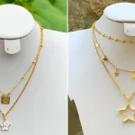 مدل تو گردنی جذاب طلا؛ ۱۵ ایده جدید برای هدیهای خاص و ماندگار با طراحی فانتزی مدل تو گردنی جذاب طلا؛ ۱۵ ایده جدید برای هدیهای خاص و ماندگار با طراحی فانتزی