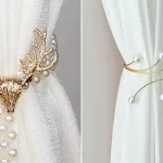 نگهدارنده فلزی پرده؛ ۱۵ مدل خاص برای دکور شیک خانه‌های مدرن جدید