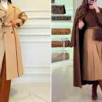 پالتو بلند پاییزی فوتر؛ ۱۵ مدل شیک و ترند ۲۰۲۵ برای استایل زنانه خاص