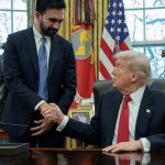 ممدانی در دیدار با ترامپ در کاخ سفید: اسرائیل با پول آمریکا در حال نسل‌کشی است