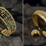ست دستبند انگشتر طلا؛ ۱۵ مدل خاص براق برای استایل‌های مجلسی شیک زنانه