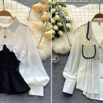 شومیز ترند و شیک زنانه؛ ۱۵ عکس الهام‌بخش از جدیدترین ترندهای مد روز