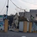 مجسمه پرحاشیه به پارکینگ رفت؛ تبعید شاه ساسانی به دست شهرداری تهران!