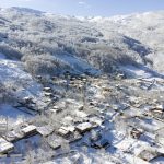 برف جنگل سوخته «الیت» را سفید پوش کرد / تصاویر