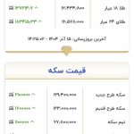 آخرین وضعیت قیمت طلا و سکه/ سکه ۱۲۹ میلیون و ۴۰۰ هزار تومان شد