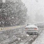 برف سنگین تهران غافلگیر کرد