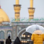 هوای بینالحرمین بارانی شد+ فیلم هوای بینالحرمین بارانی شد+ فیلم