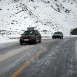 هماکنون برف و کولاک شدید در جاده چالوس+ فیلم هماکنون برف و کولاک شدید در جاده چالوس+ فیلم