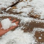 بارش شدید تگرگ در بوشهر+ فیلم بارش شدید تگرگ در بوشهر+ فیلم