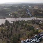 طغیان رودخانه شهر زیارتعلی در هرمزگان+ فیلم طغیان رودخانه شهر زیارتعلی در هرمزگان+ فیلم