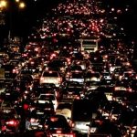 ترافیک سنگین در شب یلدا در اتوبان چمران تهران + فیلم ترافیک سنگین در شب یلدا در اتوبان چمران تهران + فیلم
