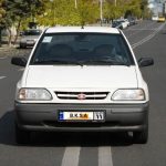 پراید با خلافی نجومی در اصفهان توقیف شد