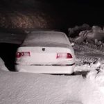 خودروهای گرفتار در برف و کولاک / جاده نقده ـ پیرانشهر + فیلم