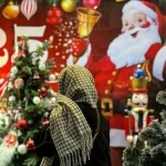 ویترین‌های کریسمسی خیابان میرزای شیرازی ناپدید شد+ عکس