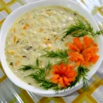 طرز تهیه سوپ ورمیشل خامهای/ سوپ خاص و خوشطعم مخصوص زمستان طرز تهیه سوپ ورمیشل خامهای/ سوپ خاص و خوشطعم مخصوص زمستان