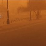 آسمان عراق عجیب شد / این پدیده به ایران می‌آید؟ + فیلم