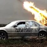 اوکراینی‌ها یک بی ام و سری ۷ را به راکت‌انداز تبدیل کردند!