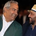 شوخی‌های بامزه رضا عطاران درباره تعداد جوایز مهران مدیری در جشن حافظ + فیلم