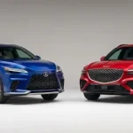 مقایسه لکسوس RX با جنسیس GV70؛ جدال بهترین شاسی‌بلندهای لوکس ۲۰۲۶