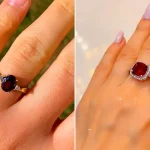 انگشتر یاقوت زنانه زیبا در مدل های ساده اما شیک انگشتر یاقوت زنانه زیبا در مدل های ساده اما شیک