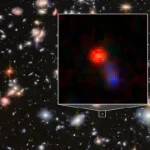 تلسکوپ فضایی جیمز وب سیاه چاله عظیمی را که پنهان شده بود پیدا کرد