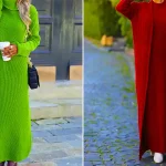 بلوز بافت بلند شیک روزمره؛ ۱۵ مدل جذاب برای استایلی گرم و دل‌نشین زمستانی