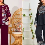 بلوز شلوار ست برای خونه؛ ۱۵ مدل شیک مخصوص خانم‌های خوش‌استایل روزمره