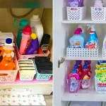 چیدمان کابیت زیر سینک؛ ۱۵ عکس جذاب برای ایده‌های جدید نظم‌دهی کاربردی