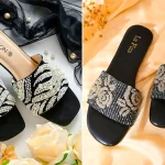 دمپایی مجلسی جواهردوزی؛ ۱۵ مدل جذاب ترکیب راحتی و زیبایی در مجالس خاص لوکس