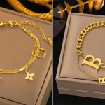 دستبند طلا با کلاس دخترانه؛ ۱۵ مدل زیبا برای استایل مدرن و شیک بانوان