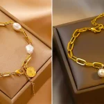 دستبند طلا شیک و ترند؛ ۱۵ ایده برای درخشش در مهمانیها با طراحیهای مدرن دستبند طلا شیک و ترند؛ ۱۵ ایده برای درخشش در مهمانیها با طراحیهای مدرن