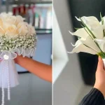 دسته گل برای عقد ساده و ظریف مناسب عروس های مینیمال